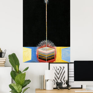 The Dove, 1915, van Hilma af Klint Poster