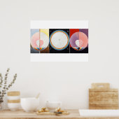 The Dove, Group IX van Hilma af Klint Poster (Keuken)