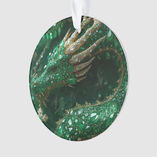 The Dragon on My Christmas Tree Ornament (voorkant)