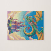 The dragons Castle Puzzle Legpuzzel (Horizontaal)