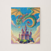 The dragons Castle Puzzle Legpuzzel (Verticaal)