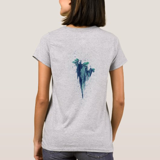 The Dragon's Waterfall T-shirt (Achterkant)