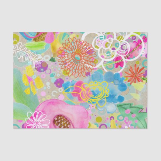 The Dream Garden Tissue Paper Tissuepapier (Voorkant)