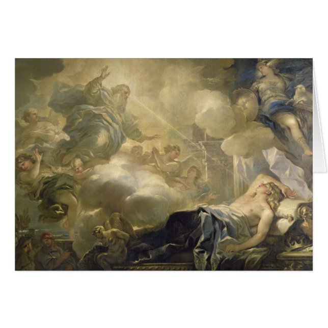 The Dream of Solomon, c.1693 (olie op canvas) (Voorkant Horizontaal)