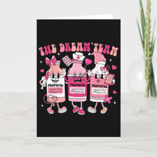 The Dream Team Retro Groovy Verpleegster Medisch V Kaart