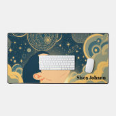 The Dreamer Surrealist Gold Accents  (Clavier et souris)