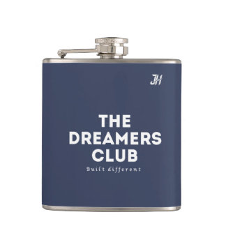 The Dreamers Club: Slanke Cyberpunk Metalen Fles Heupfles
