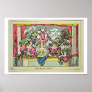 The Dress Circle, gepubliceerd door Thomas McLean, Poster