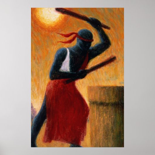 The Drummer 1993 Poster (Voorkant)