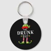 The Drunk Elf Christmas Matching Pajama Sleutelhanger (Voorkant)