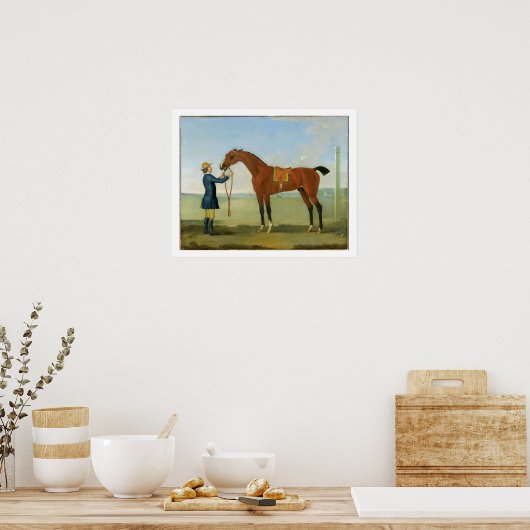 The Duke of Devonshire's Flying Childers, 1742 (oi Poster (Keuken)