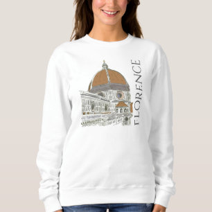 The Duomo Florence Italy Pen and Ink Drawing Trui