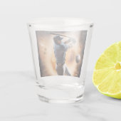 The Dust-Cloud Showdown: een pitcher's fury Shot Glas (Achterkant)