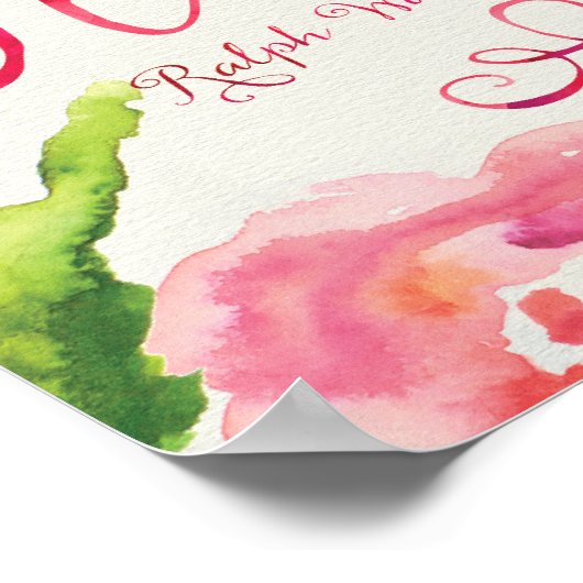 The Earth Laughs in bloemen citeert Art Print (Hoek)