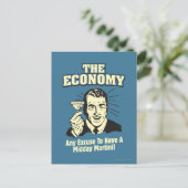 The Economy: Midday Martini Briefkaart (Staand voorkant)