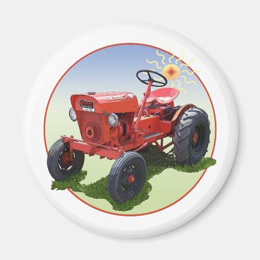 The Economy Tractor Magneet (Voorkant)