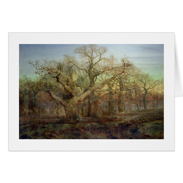 The Edge de la forêt de Sherwood, 1878 (Devant horizontal)