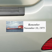 The Edmund Fitzgerald Bumpersticker (Op auto)