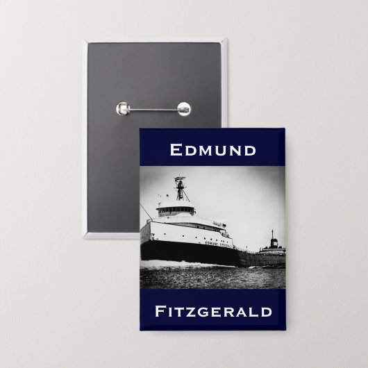 The Edmund Fitzgerald Button (Voorkant / Achterkant)