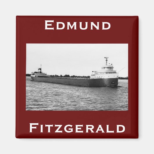 The Edmund Fitzgerald Magneet (Voorkant)