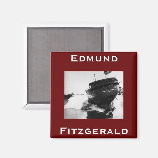The Edmund Fitzgerald Magneet (Voorkant / Achterkant)