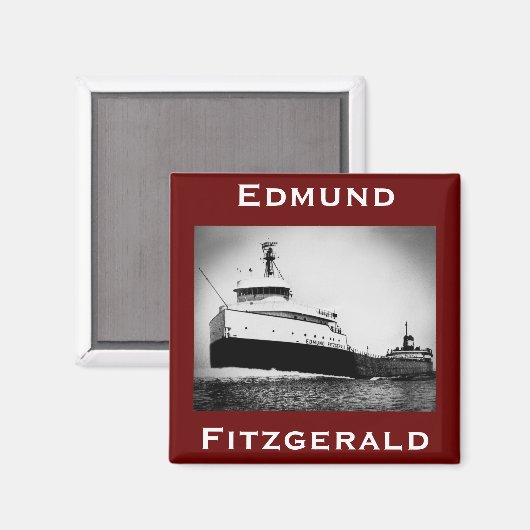 The Edmund Fitzgerald Magneet (Voorkant / Achterkant)