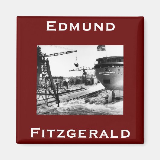The Edmund Fitzgerald Magneet (Voorkant)