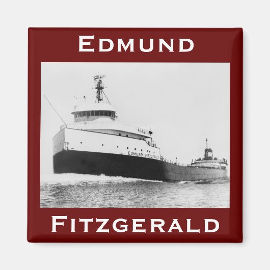 The Edmund Fitzgerald Magneet (Voorkant)