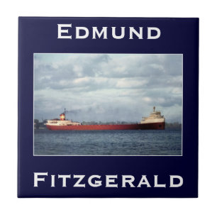 The Edmund Fitzgerald Tegeltje