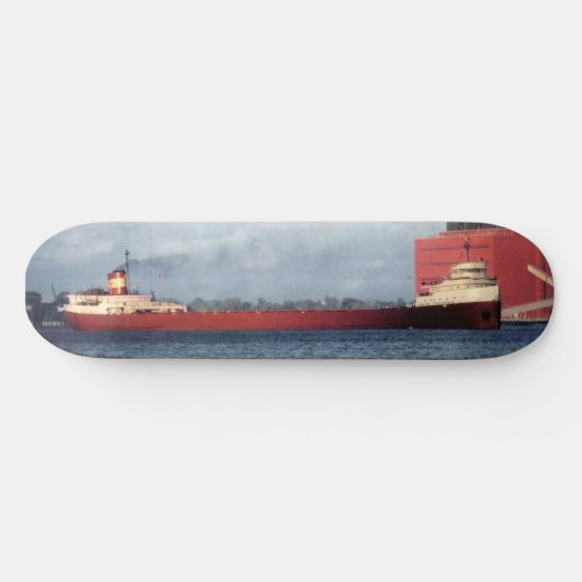 The Edmund Fitzgerald with Crew Names Skateboard (Horizontaal)