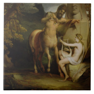 The Education of Achilles, c.1772 (oil on canvas) Tegeltje