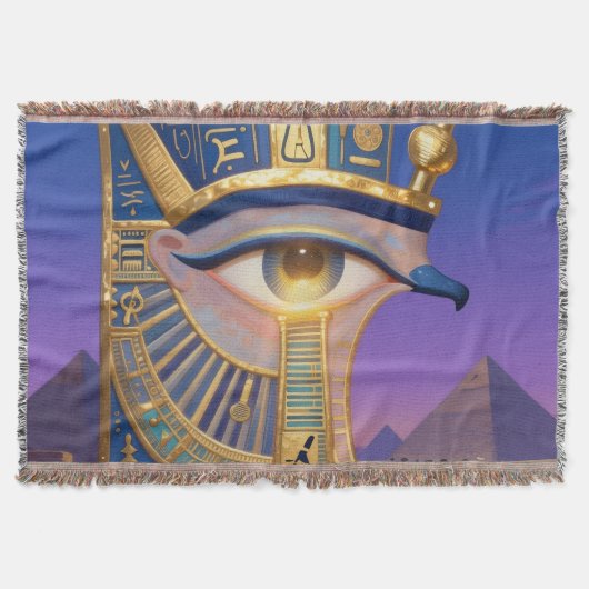 The Egyptian Eye´2 Deken (Voorkant)