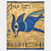 The Egyptian Eye´3 Fleece Deken (Voorkant)