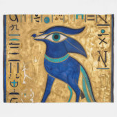 The Egyptian Eye´3 Fleece Deken (Voorkant (Horizontaal))