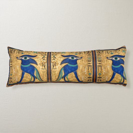 The Egyptian Eye´3 Lichaamskussen (Voorkant)