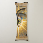 The Egyptian Eye´6 Lichaamskussen (Voorkant Verticaal)
