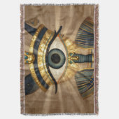 The Egyptian Eye´9 Deken (Voorkant Verticaal)