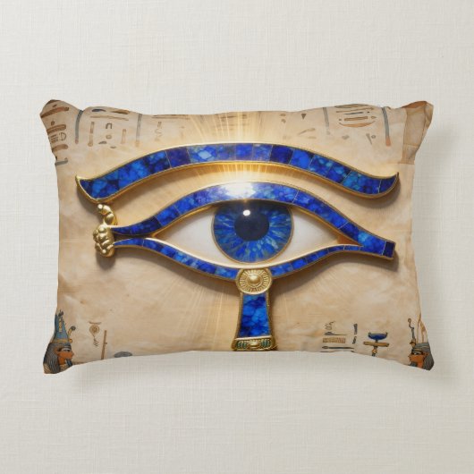 The Egyptian Eye  Accent Kussen (Voorkant)