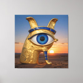 The Egyptian Eye  Canvas Afdruk