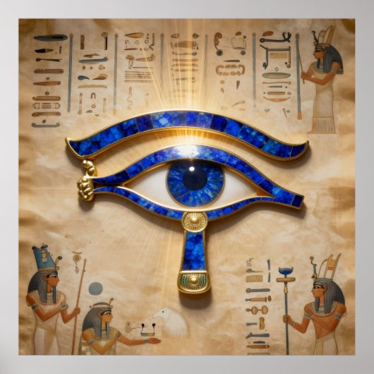The Egyptian Eye Poster (Voorkant)