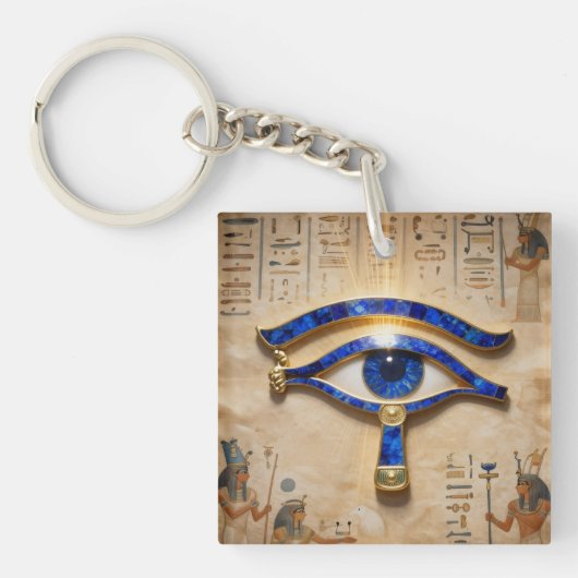 The Egyptian Eye  Sleutelhanger (voorkant)