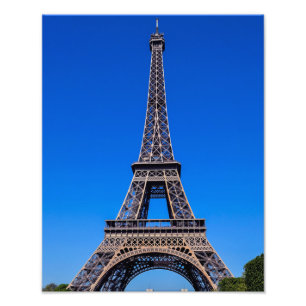 The Eiffel Tower, Parijs - Foto afdrukken Afdruk