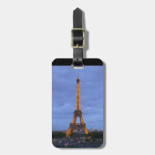 The Eiffel Tower Paris Frankrijk Bagagelabel (Voorkant verticaal)