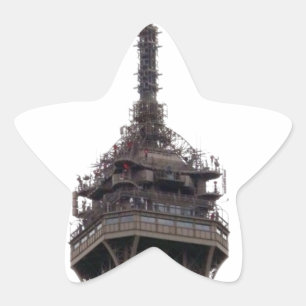 The Eiffel Tower Paris Frankrijk Ster Sticker