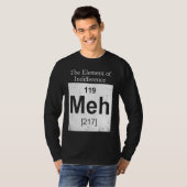 The Elements Of Indifference  Science Teacher T-shirt (Voorkant volledig)