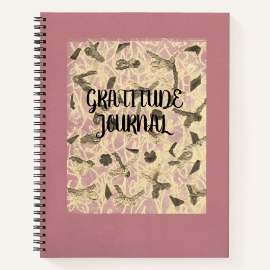 The Embellish Floating Bows Gratitude Journal Notitieboek (Voorkant)