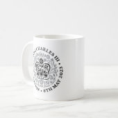 Thé Emblème du couronnement King Charles III / Mug (Devant gauche)
