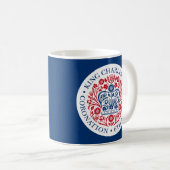 Thé Emblème du couronnement King Charles III / Mug (Devant droit)