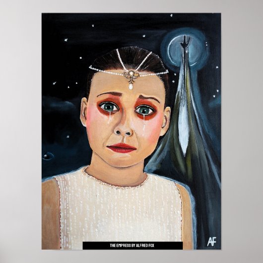 The Empress Painting by Alfred Fox Poster (Voorkant)