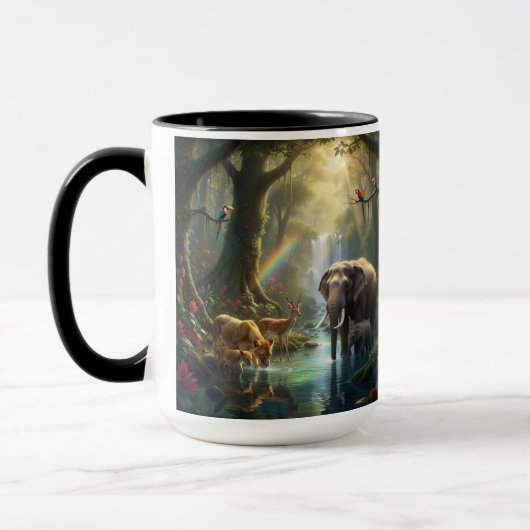 The Enchanted Jungle Oasis Mug (Gauche)